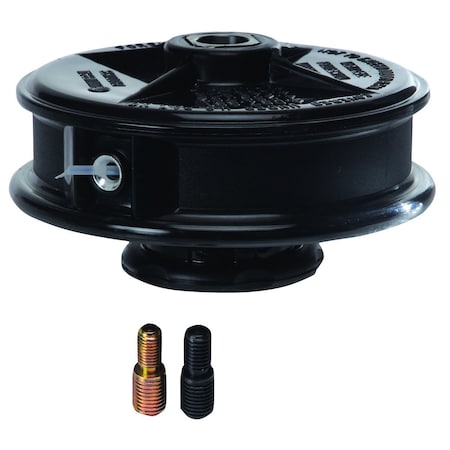 A & I Products Swift Load Trimmer Head (w/ 10mmx 1.25 LHF, 7mmx 1.00 LHM, 8 mmx 1.25 LHM bolts) 2.9"x4.88"x5.03" A-B1WE610